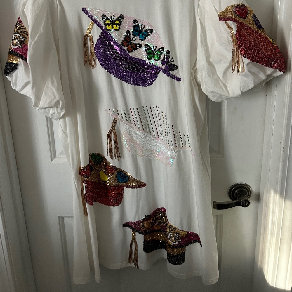 Queen of sparkles Graduation dress